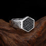 Agno  925 Silver Signet Ring