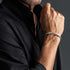 Como  Silver Bangle Bracelet 5