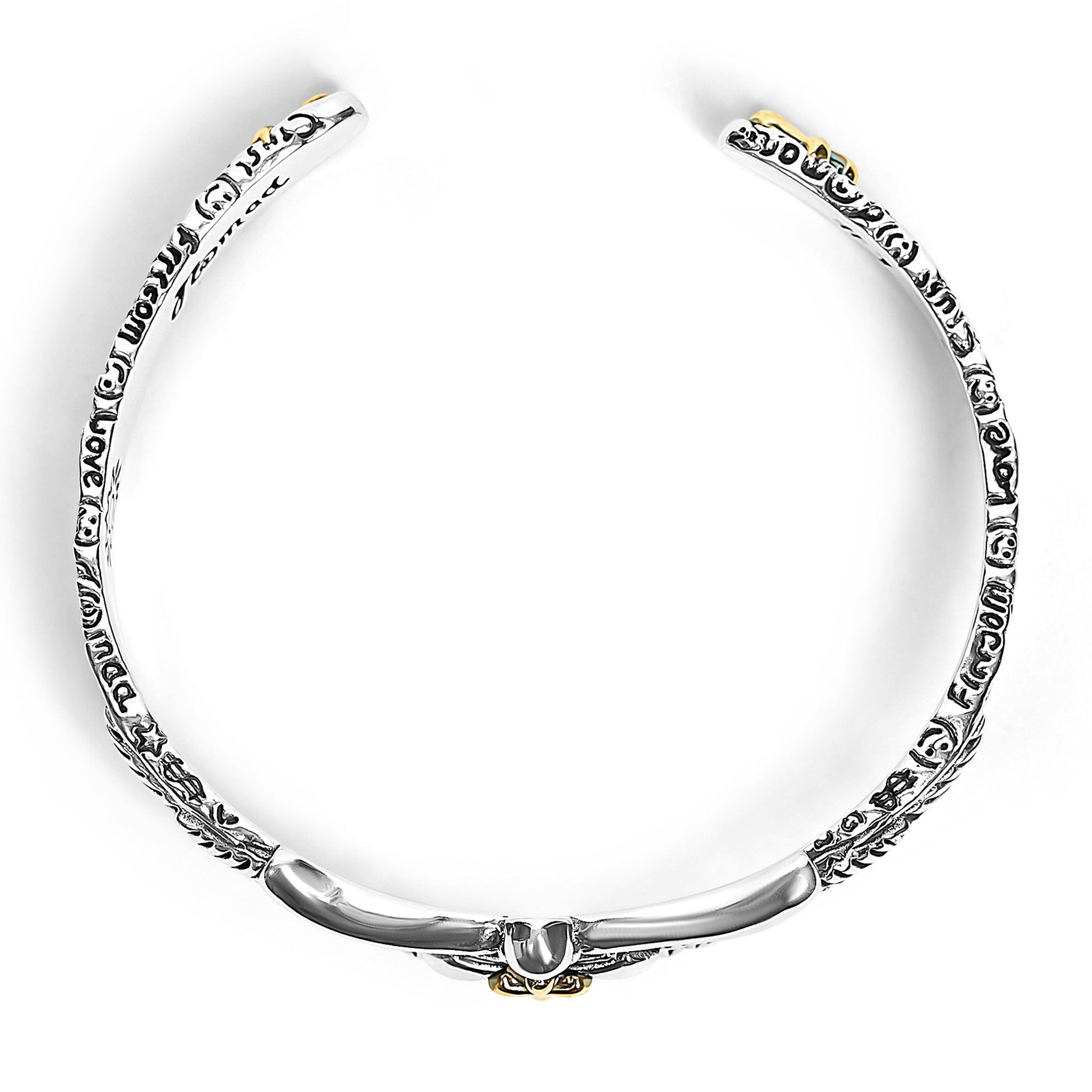 Calvi  Angel Wings Cross Bracelet 3