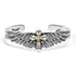 Calvi  Angel Wings Cross Bracelet