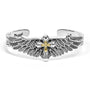 Calvi  Angel Wings Cross Bracelet