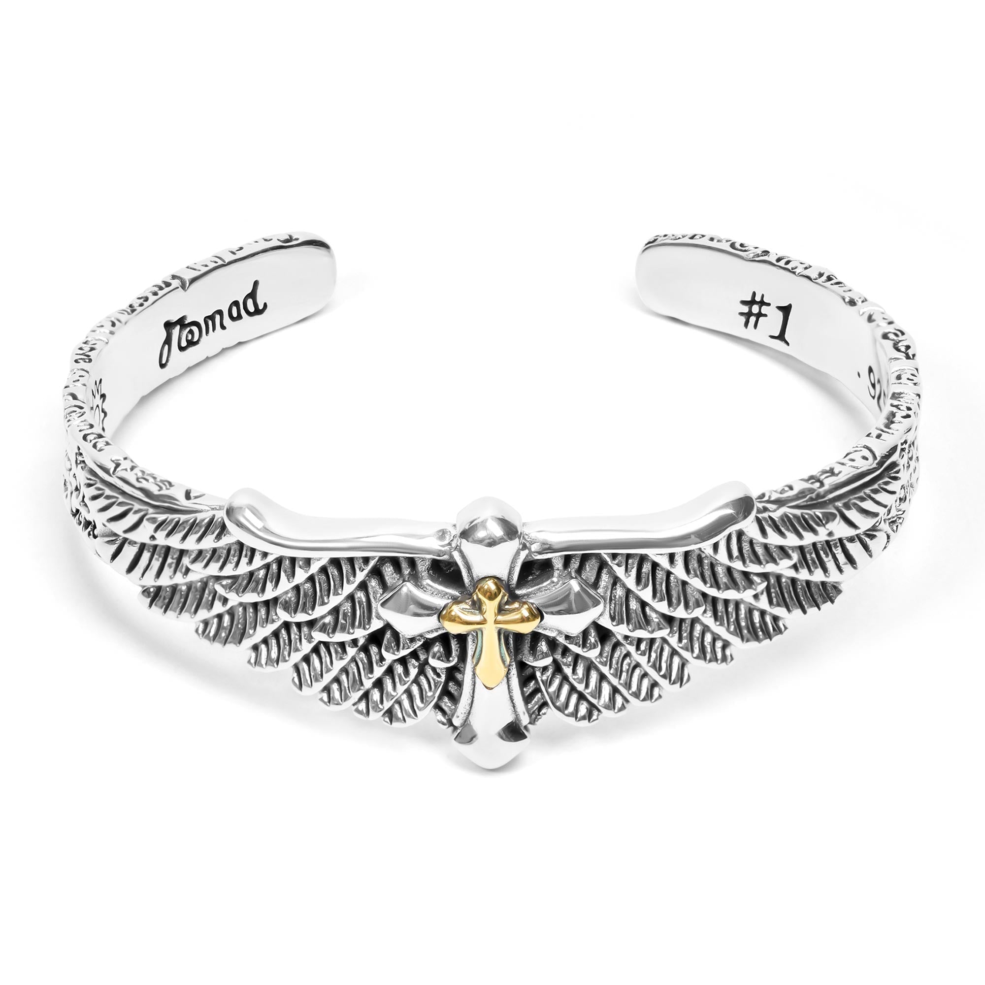 Calvi  Angel Wings Cross Bracelet 2