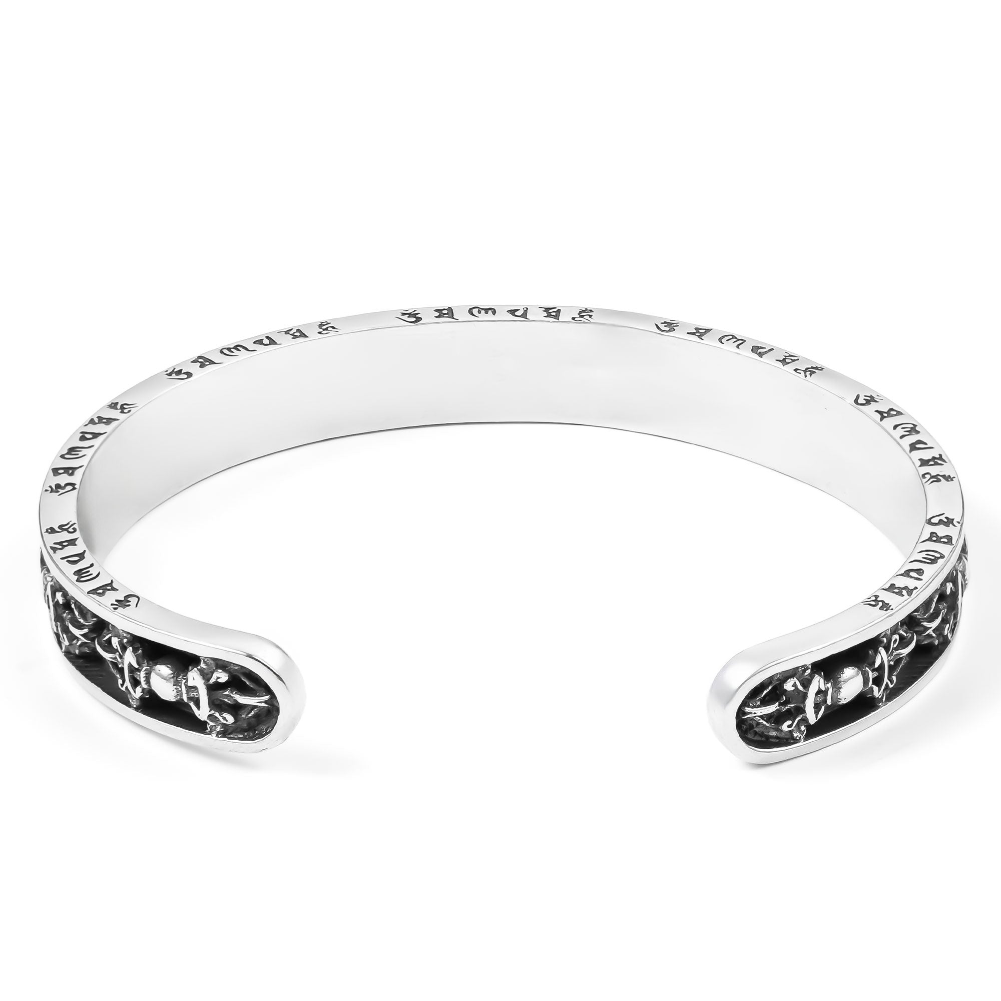 Basel  Ancient Silver Bangle Bracelet 2