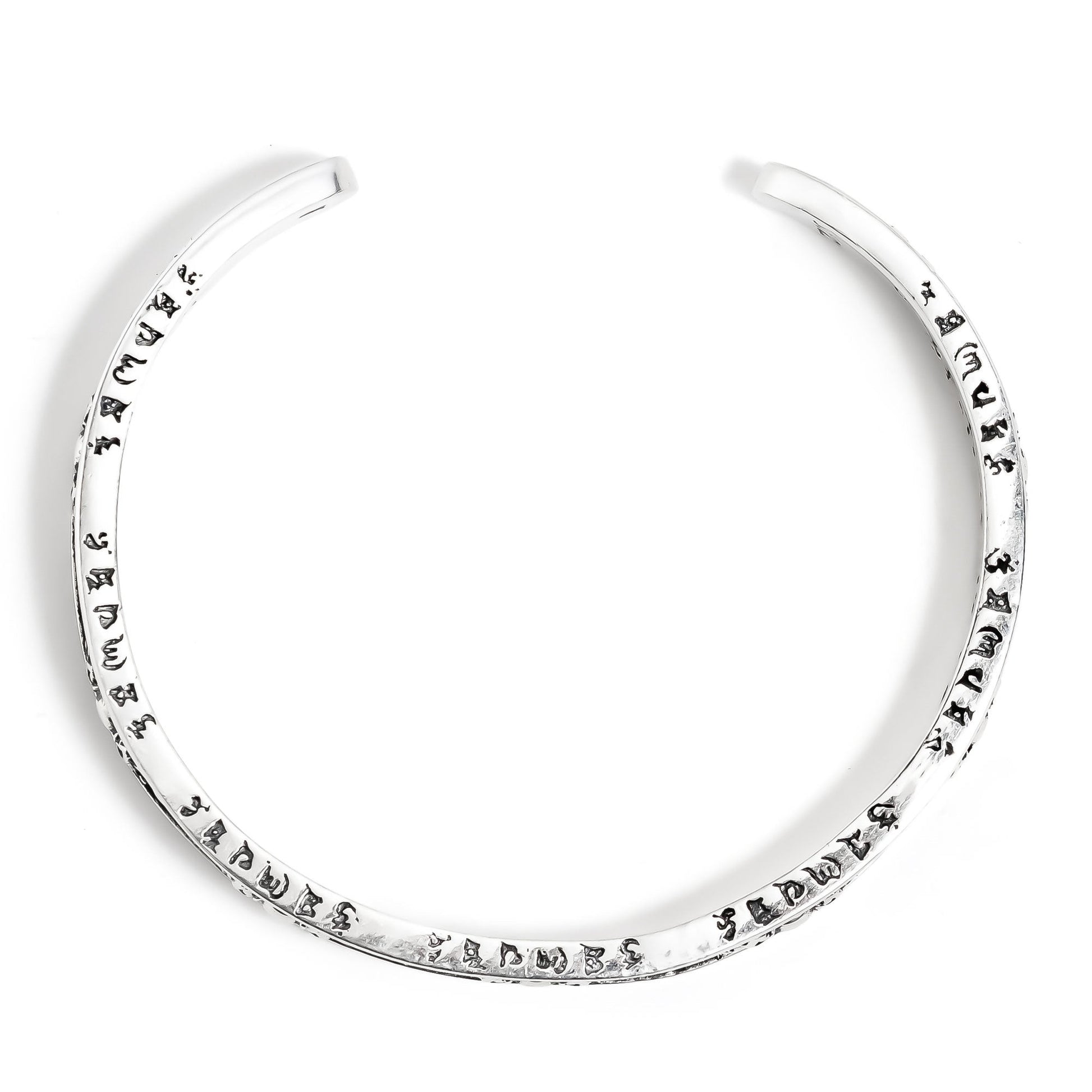 Basel  Ancient Silver Bangle Bracelet 3