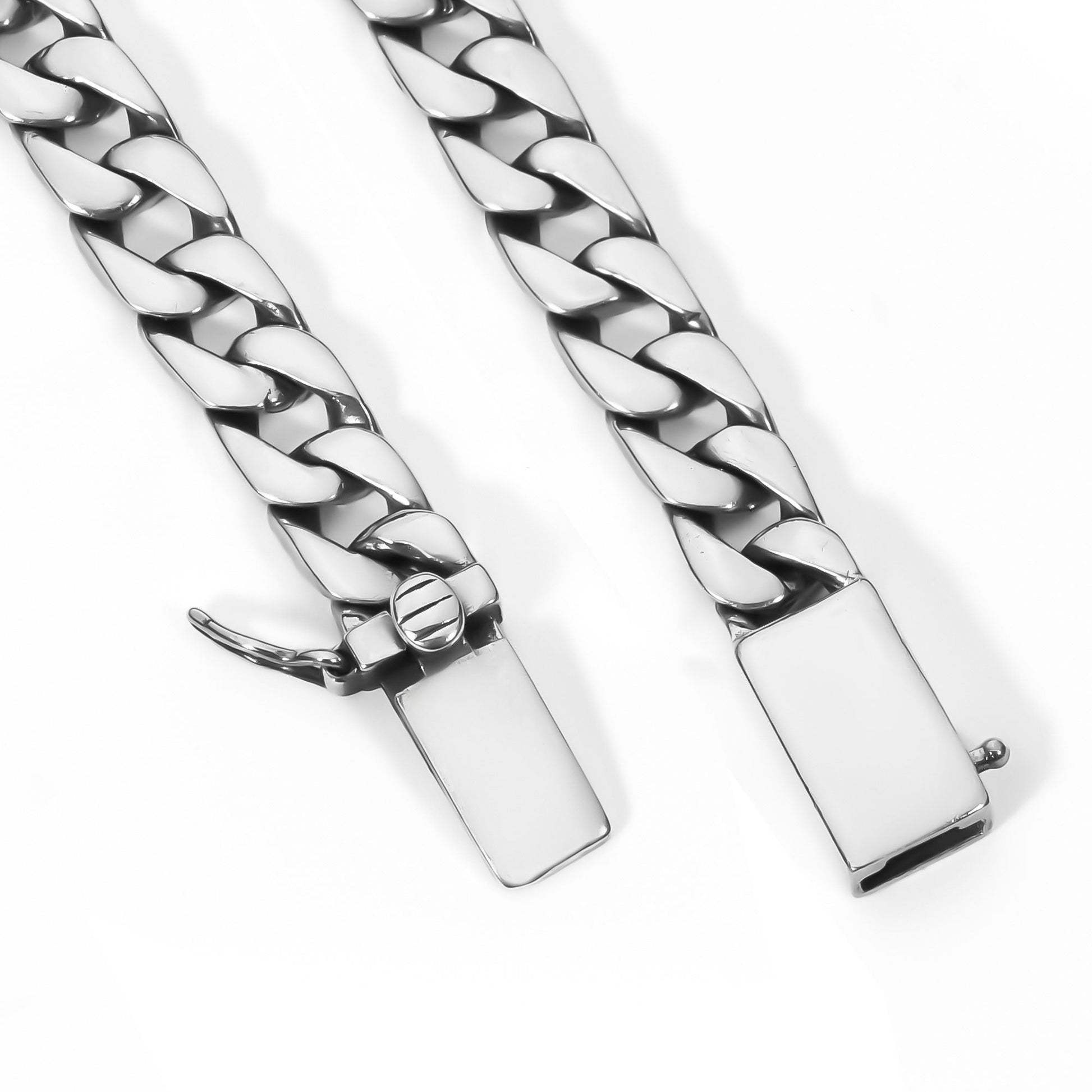 Cana  Classic Silver Chain Necklace 5