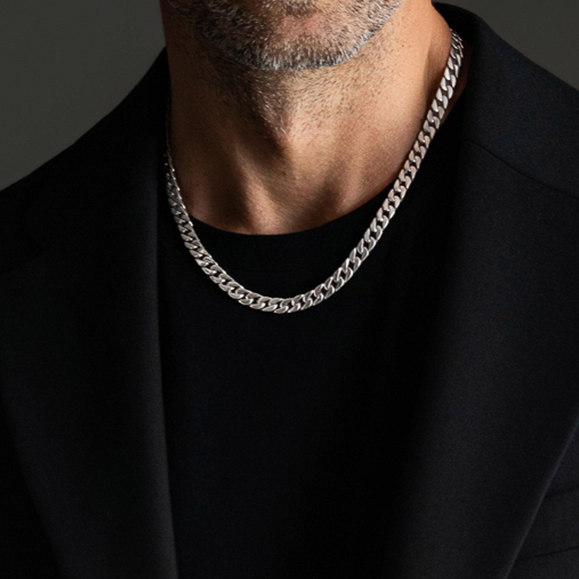 Cana  Classic Silver Chain Necklace 2