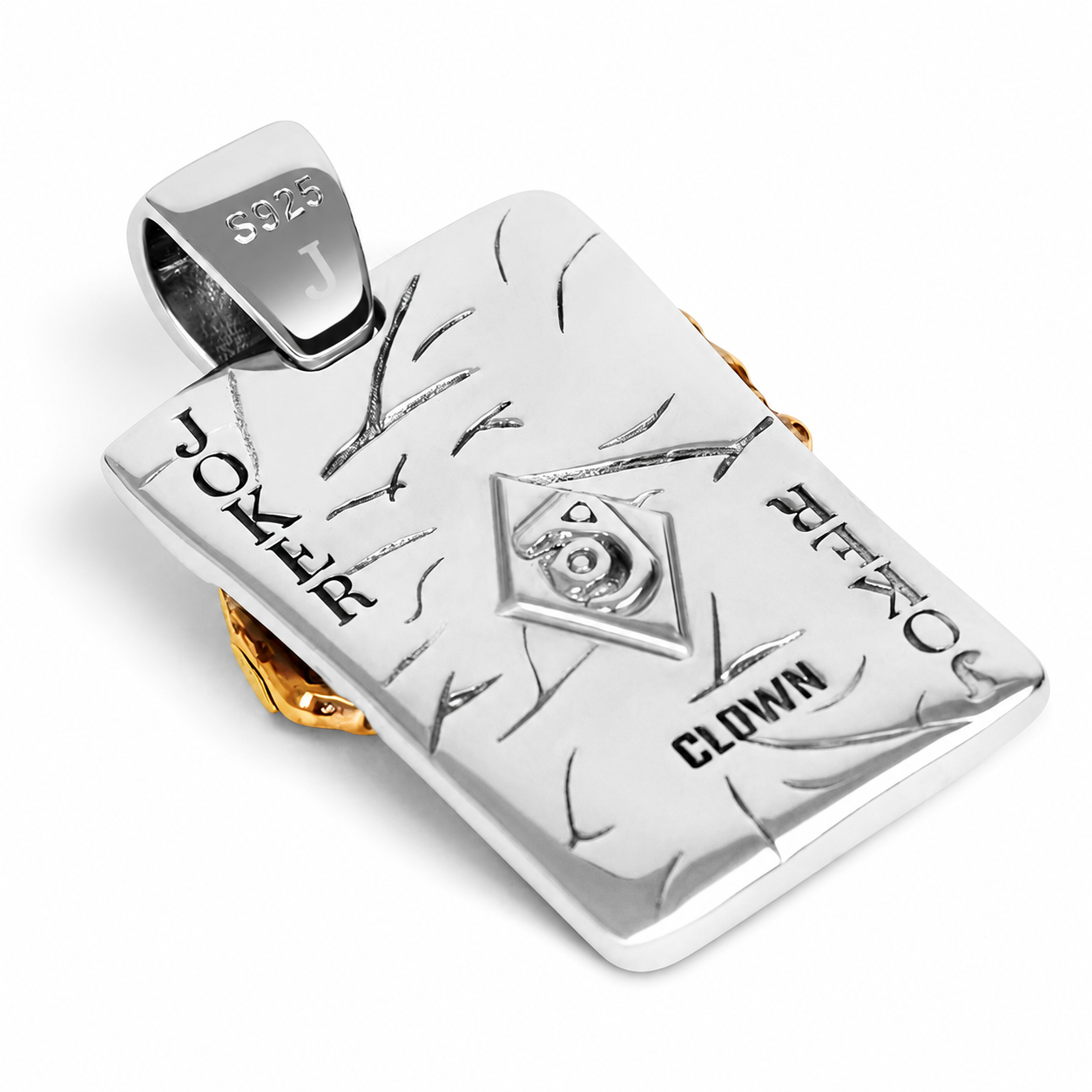 Fabro - Silver Joker Pendant