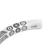 Como  Silver Bangle Bracelet 4