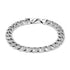 Fulda  Embroidery Patterned Silver Chain Bracelet 2