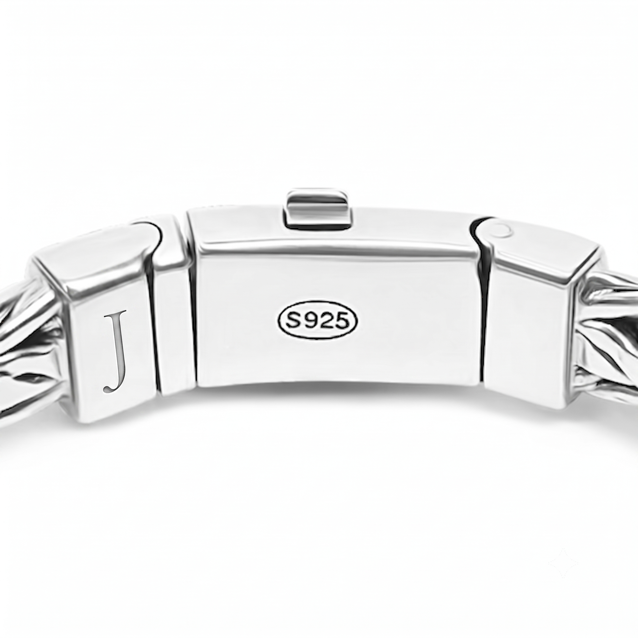 Lesi - Tight Braided Silver Bracelet