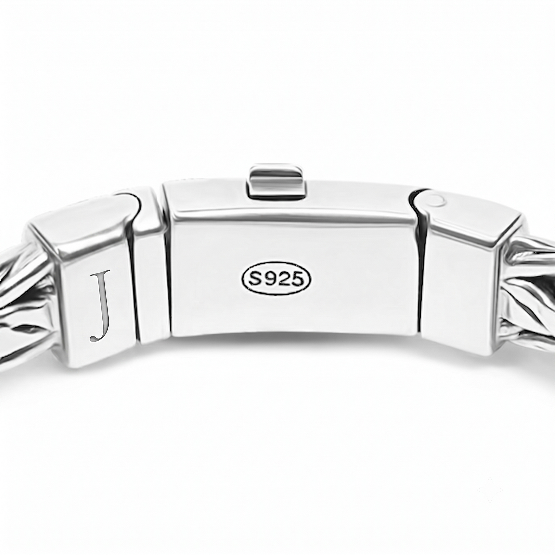 Lesi - Tight Braided Silver Bracelet