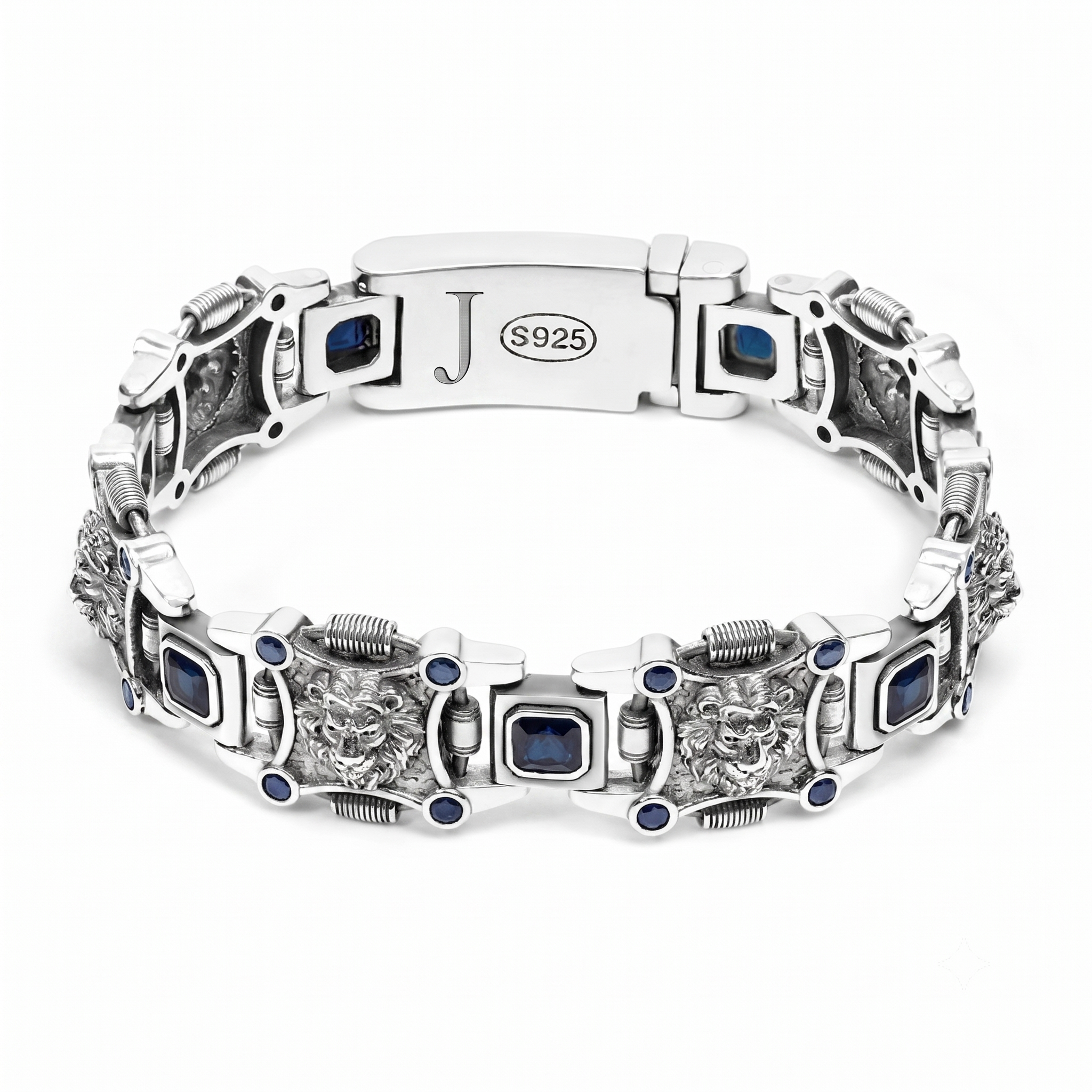 Leo - Royal Silver Bracelet
