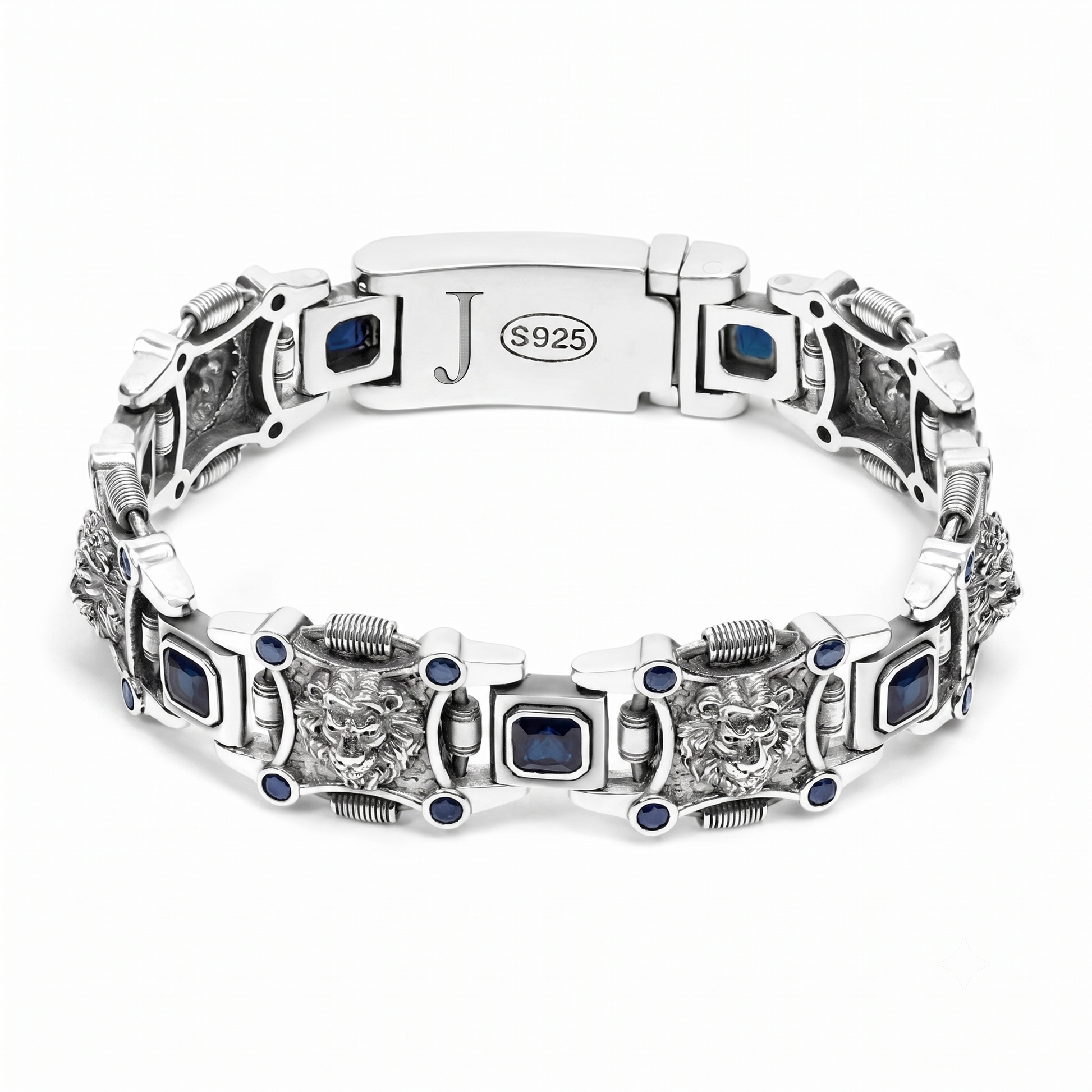 Leo - Royal Silver Bracelet