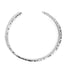 Lugo  Handmade Hammered Silver Bangle Bracelet 2