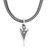 Lyon  Silver Handmade Arrowhead Pendant
