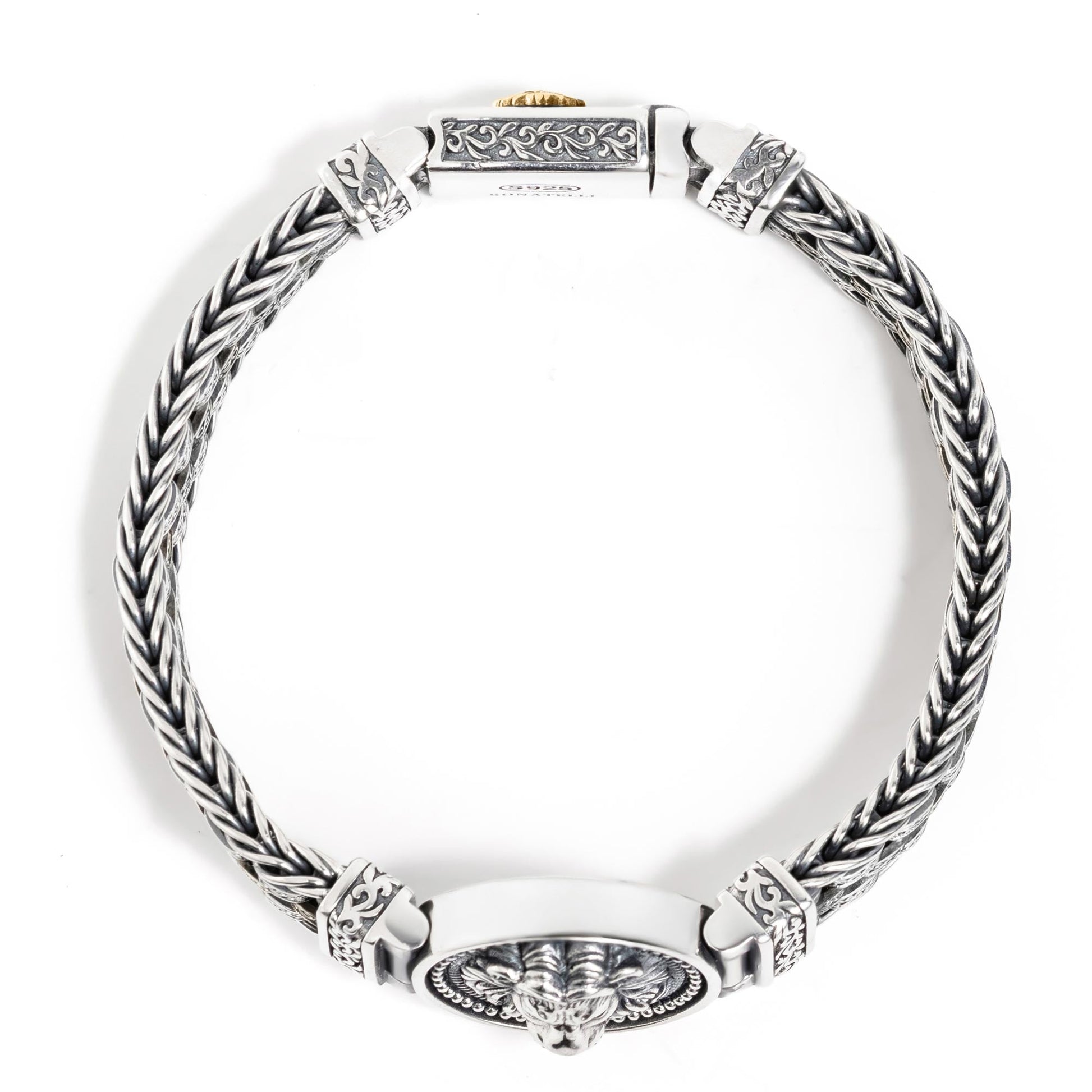 Magnus  Lion Handmade Silver Bracelet 2
