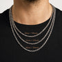 Monza  925 Sterling Silver Chain Necklace