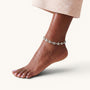 Oblo Anklet Silver 2