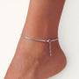 Snake Anklet Silver 5