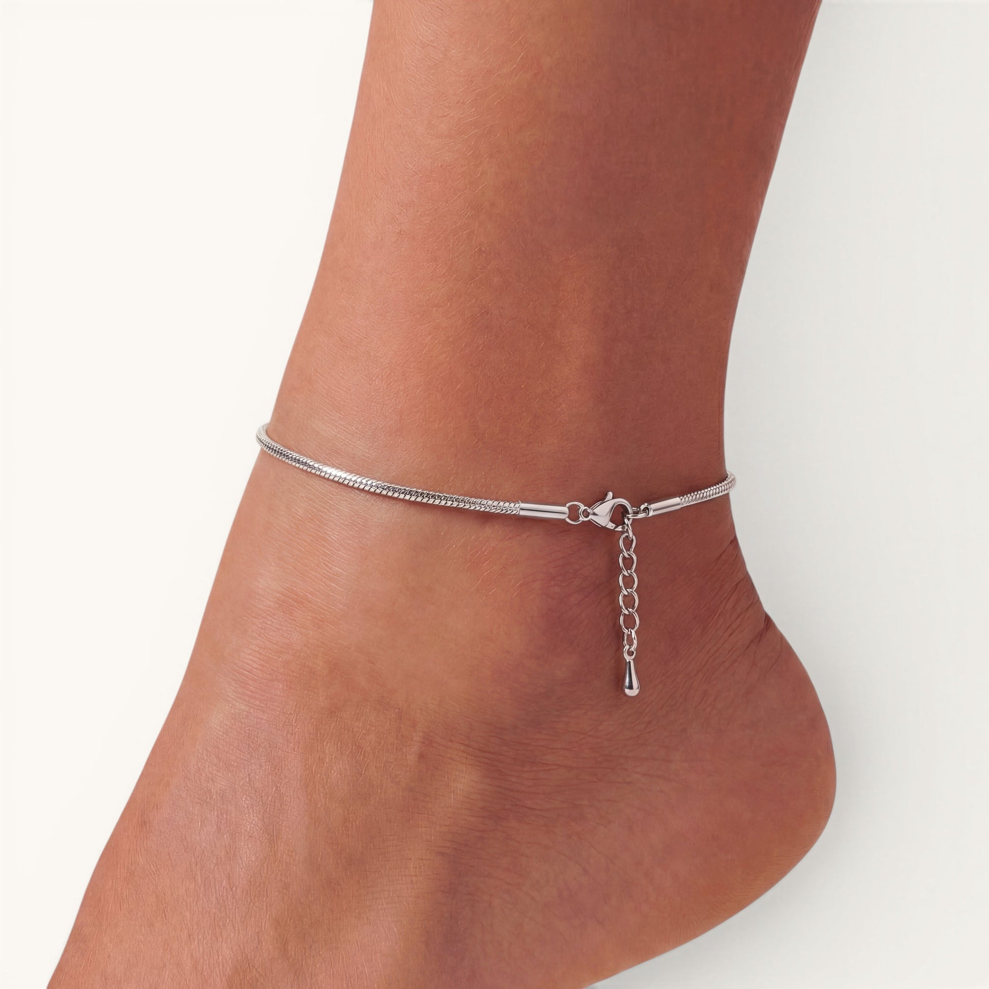 Snake Anklet Silver 5