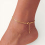Snake Anklet Gold 5