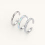Luxe Toe Ring Set Silver