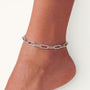 Bar Anklet Silver 3