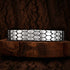 Ruvo  Hexagonal Link Silver Bracelet 4