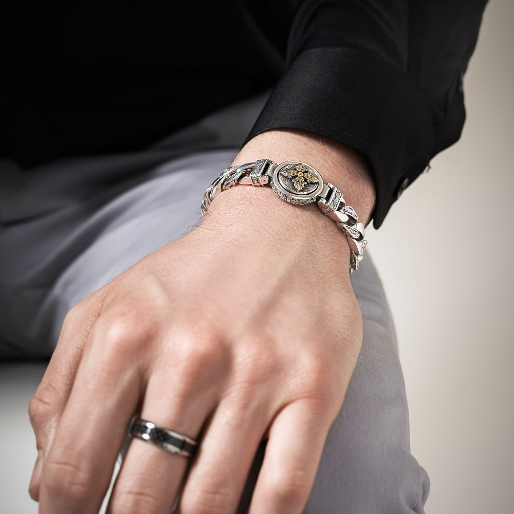 Zeus  Silver Handmade Bracelet 5