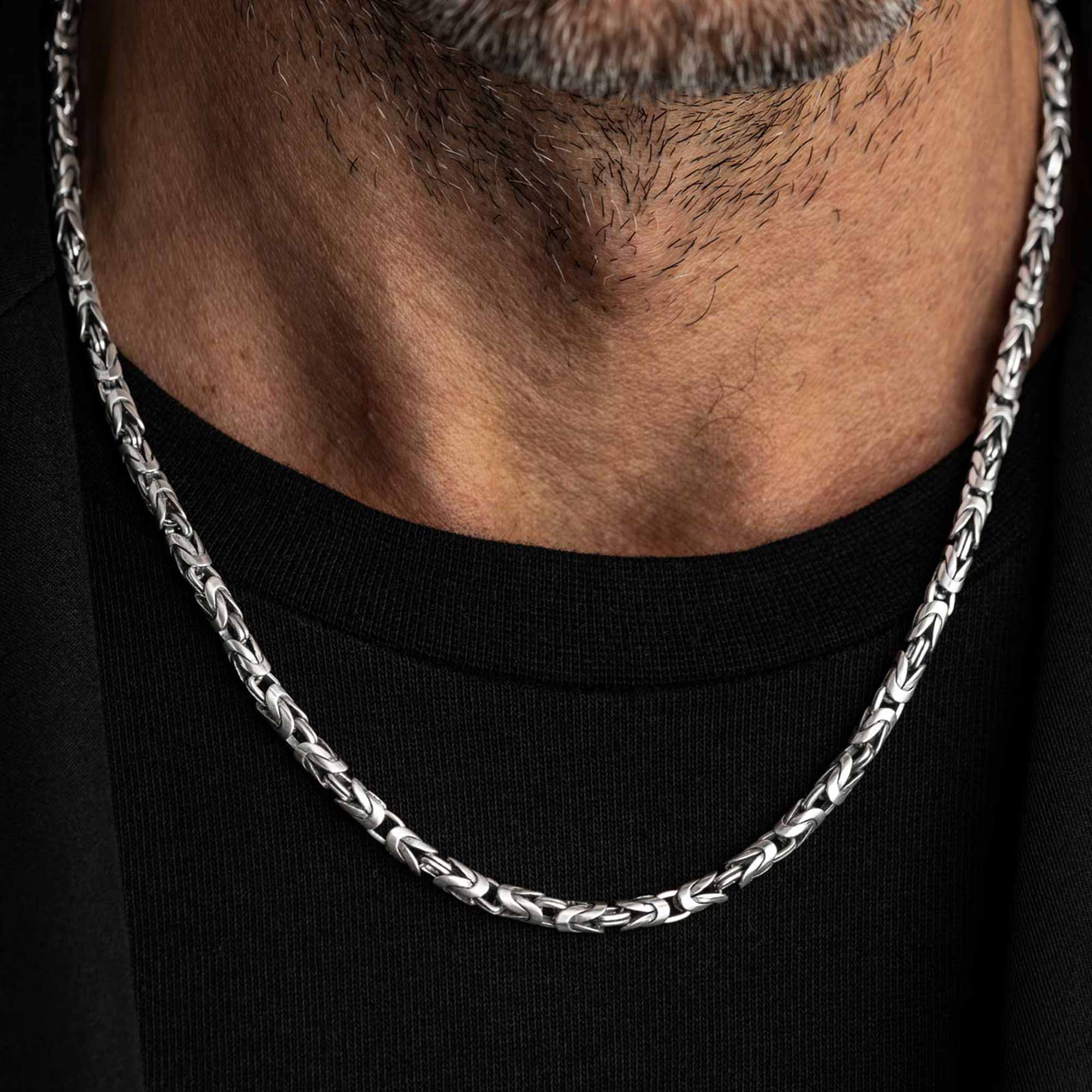 Pudolf  Handmade Silver Necklace