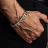 Poseidon  Silver Handmade Old Fashioned Bracelet 6