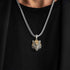 Anzio  Silver Tiger Pendant 6