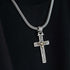 Cervia  Silver Cross Pendant 7