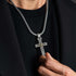 Cervia  Silver Cross Pendant 8