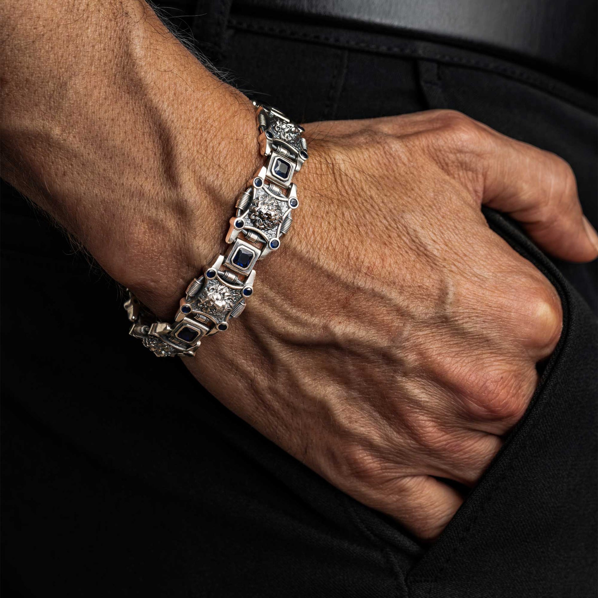 Leo  Royal Silver Bracelet 5