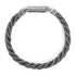 Parma  Fox Tail Hand Woven Silver Bracelet 3