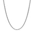Alfo  Bamboo Silver Chain Necklace 2