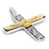 Norcia  Silver Cross Eagle Pendant 5