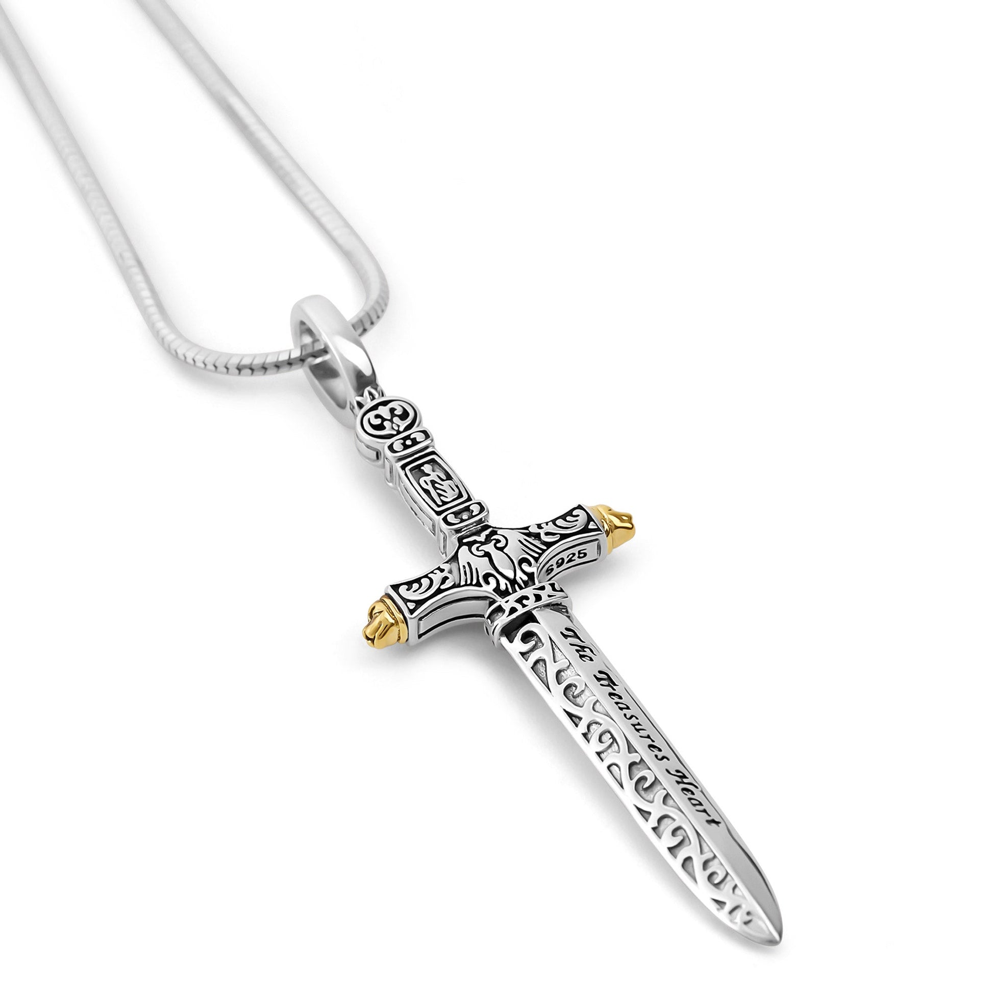 Ravenna  Cross Sword Pendant 2