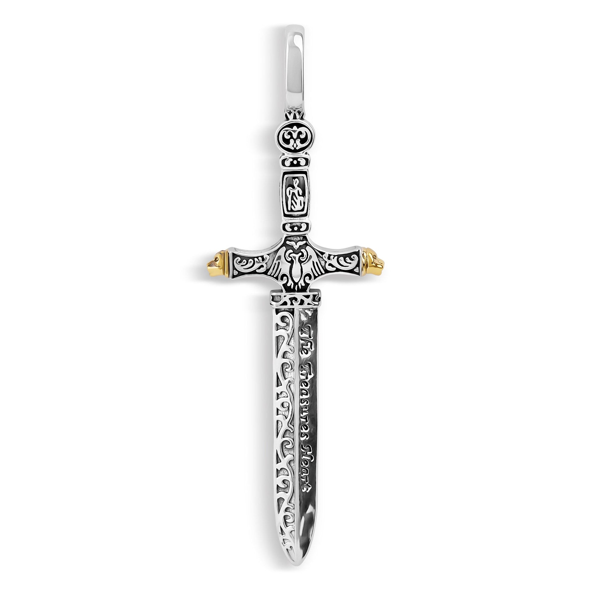Ravenna  Cross Sword Pendant 3