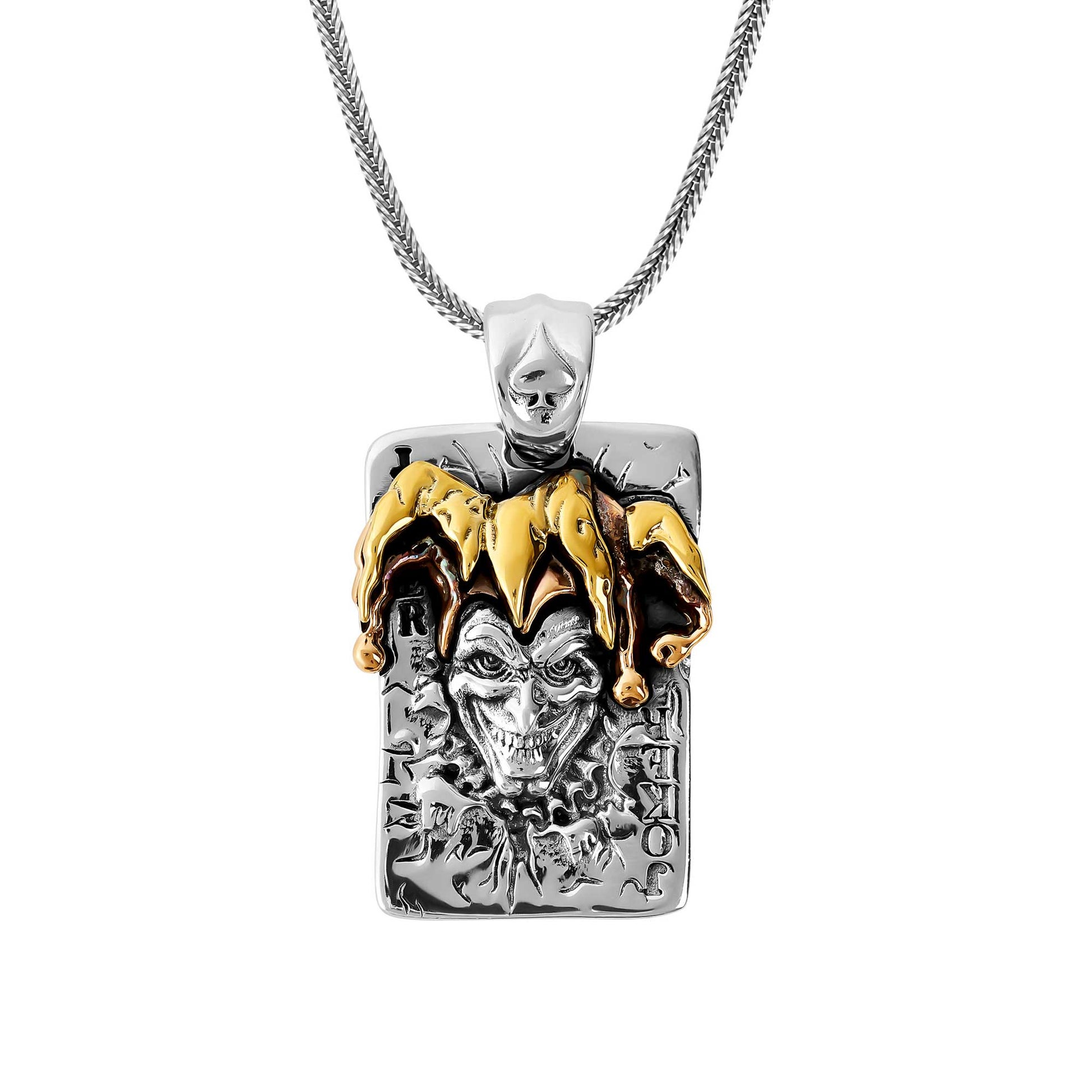 Fabro  Silver Joker Pendant