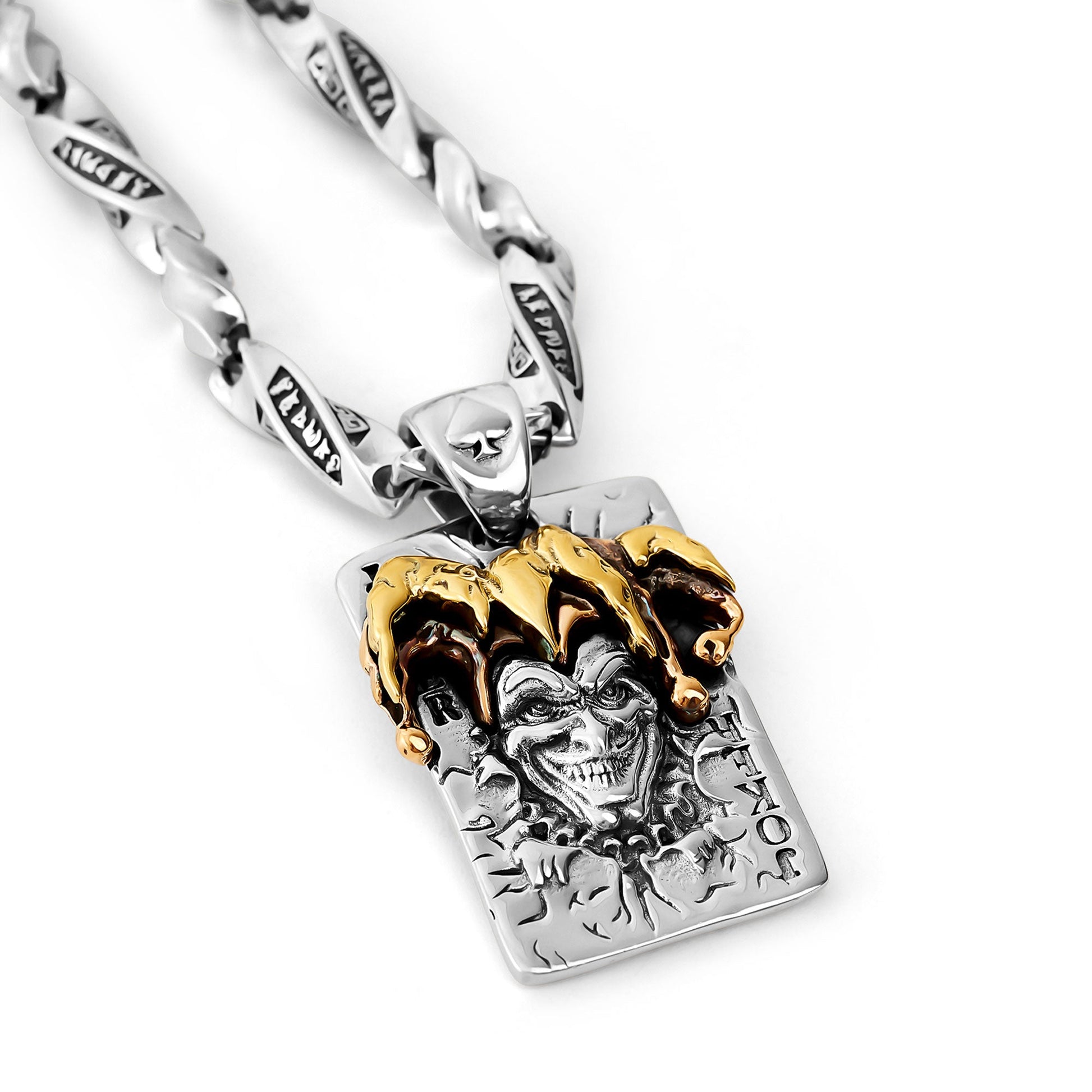 Fabro  Silver Joker Pendant 2