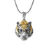Anzio  Silver Tiger Pendant