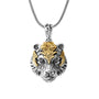 Anzio  Silver Tiger Pendant
