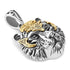 Anzio  Silver Tiger Pendant 4