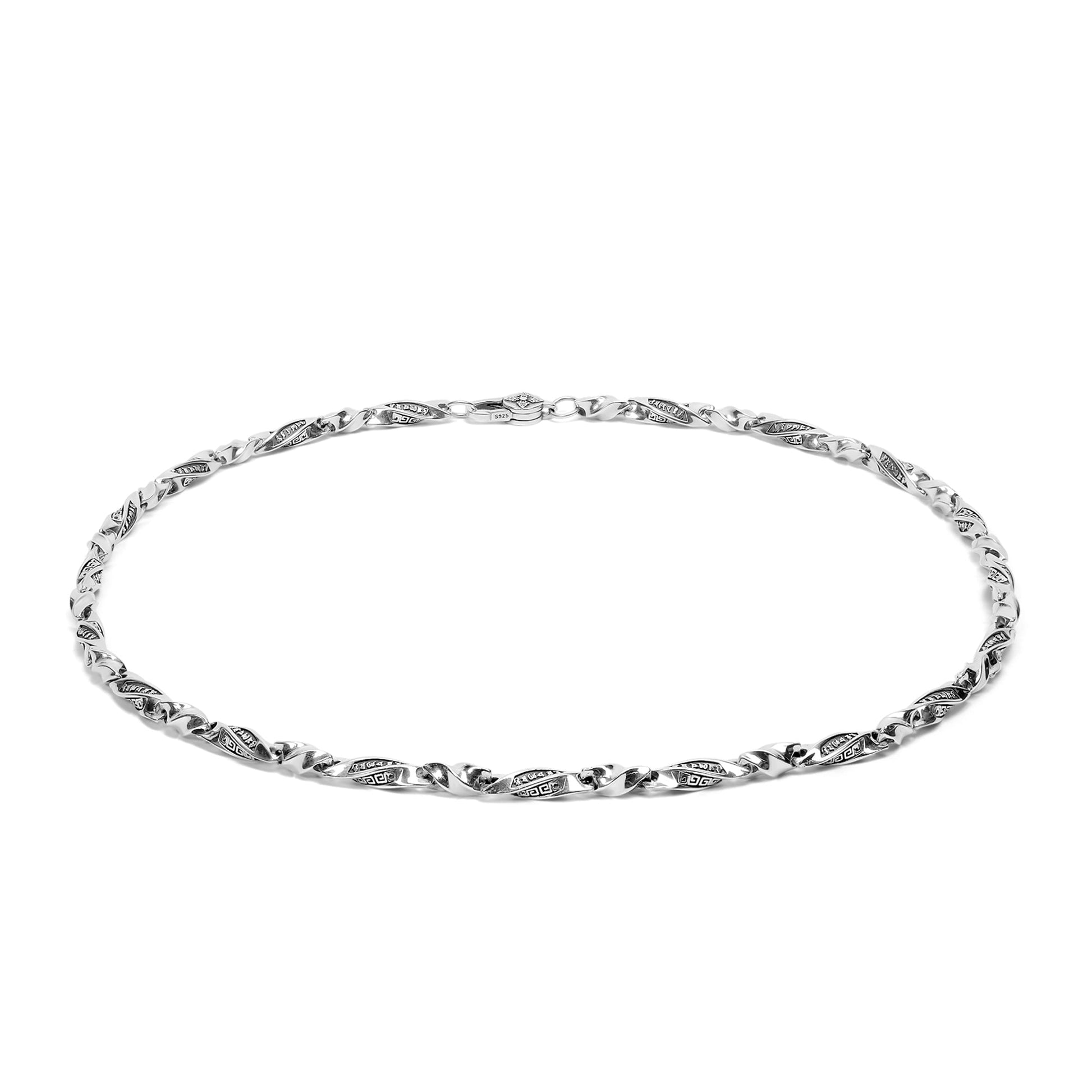 Krun  925 Sterling Silver Necklace 3