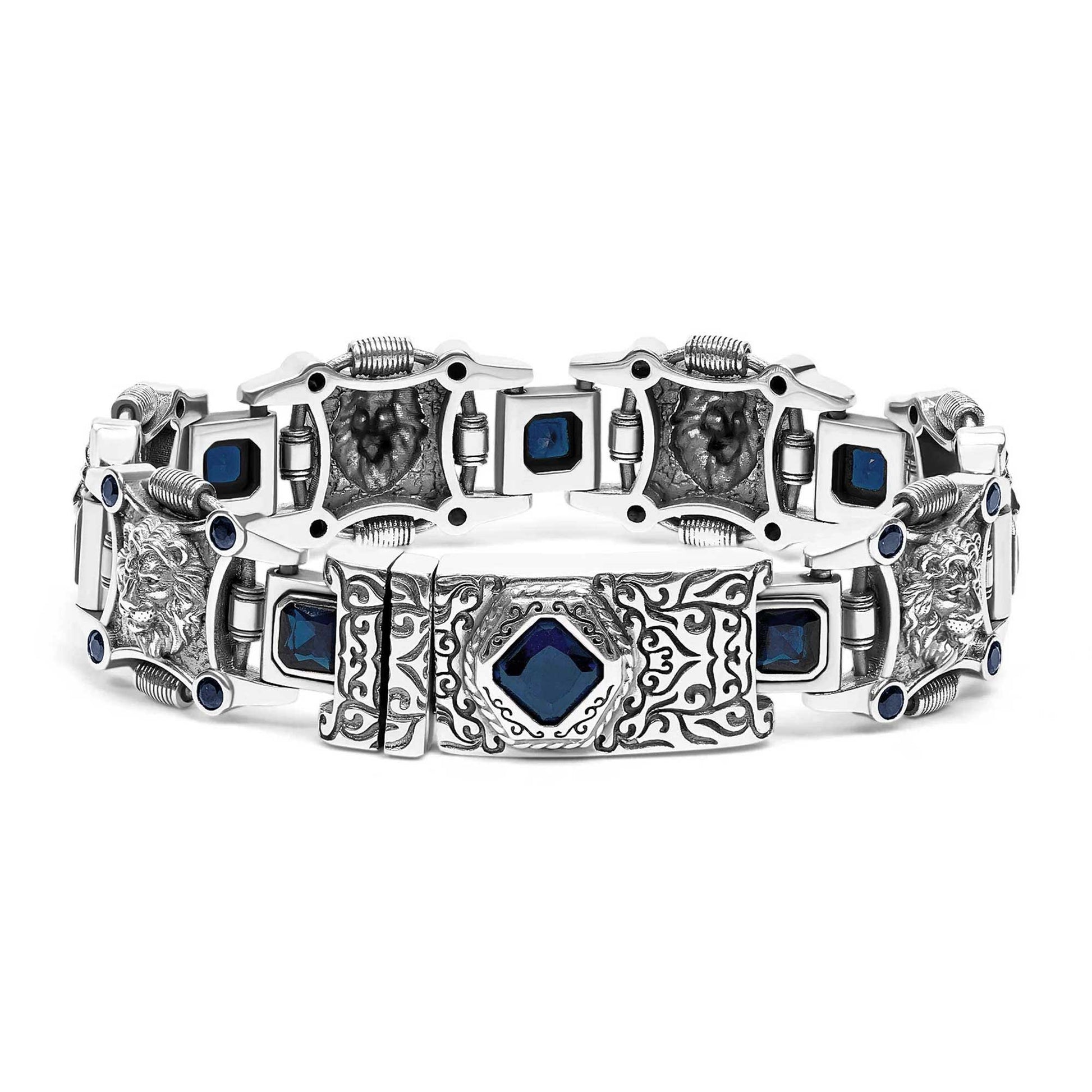Leo  Royal Silver Bracelet