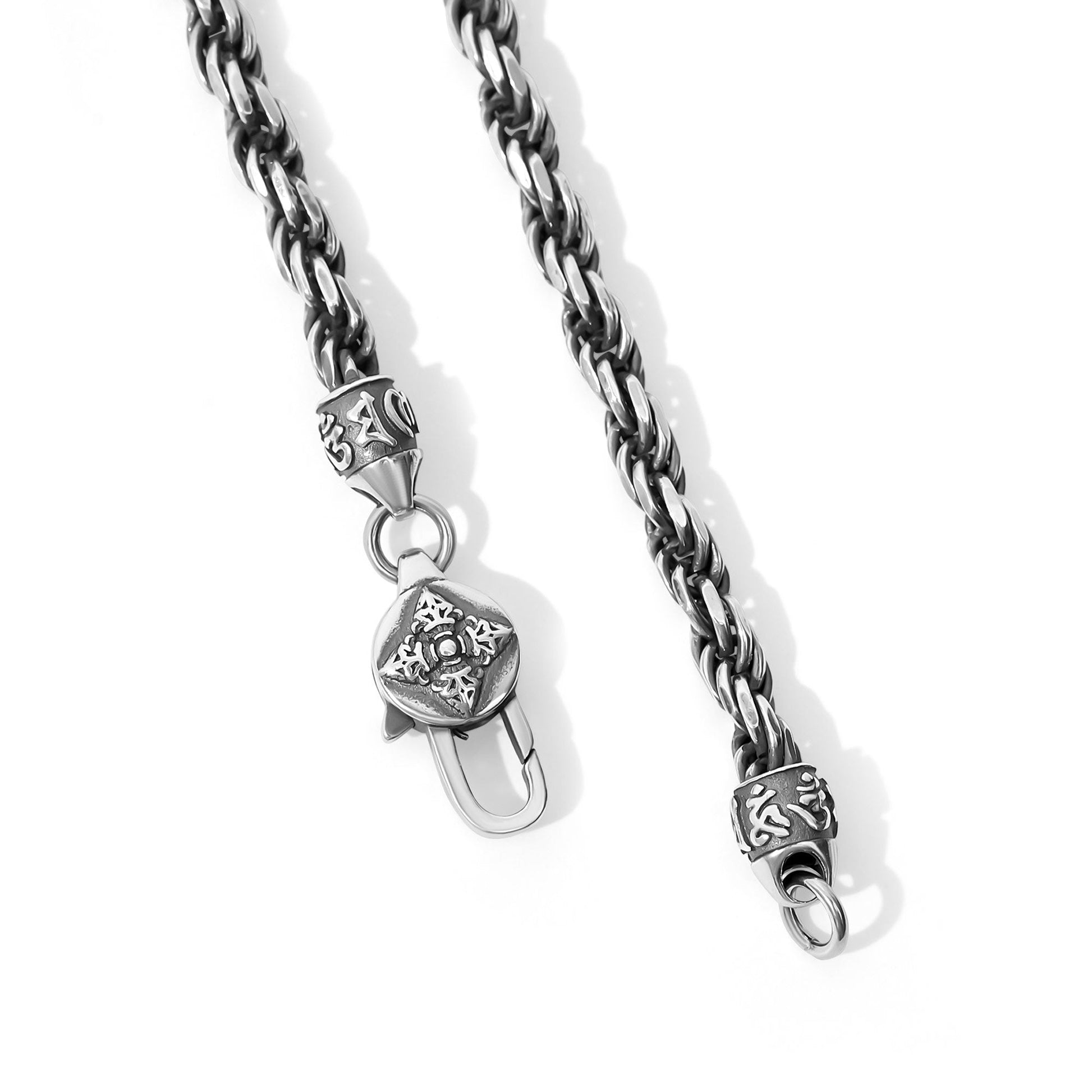 Monza  925 Sterling Silver Chain Necklace 4