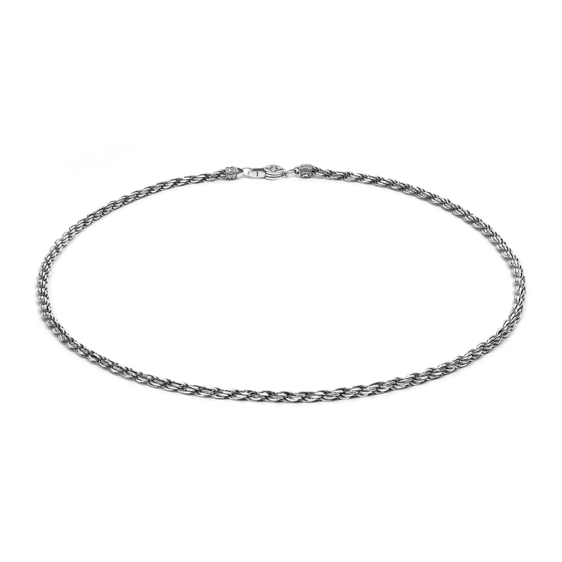 Monza  925 Sterling Silver Chain Necklace 3