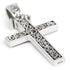 Cervia  Silver Cross Pendant 6